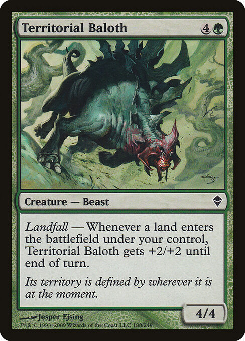Territorial Baloth - Zendikar - 188