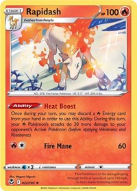 Rapidash - SWSH12: Silver Tempest - 022/195