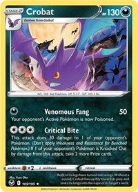 Crobat - SWSH12: Silver Tempest - 105/195