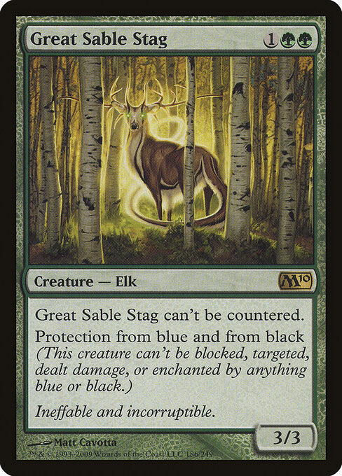 Great Sable Stag - Magic 2010 - 186