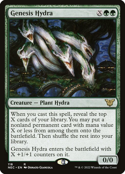 Genesis Hydra - Neon Dynasty Commander - 118