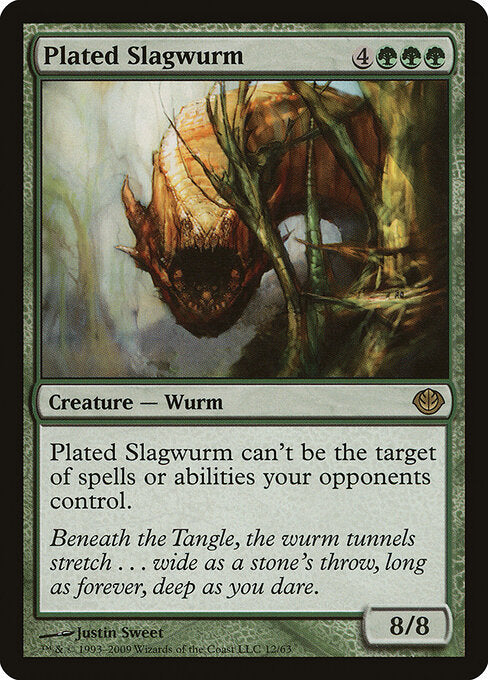 Plated Slagwurm - Duel Decks: Garruk vs. Liliana - 12