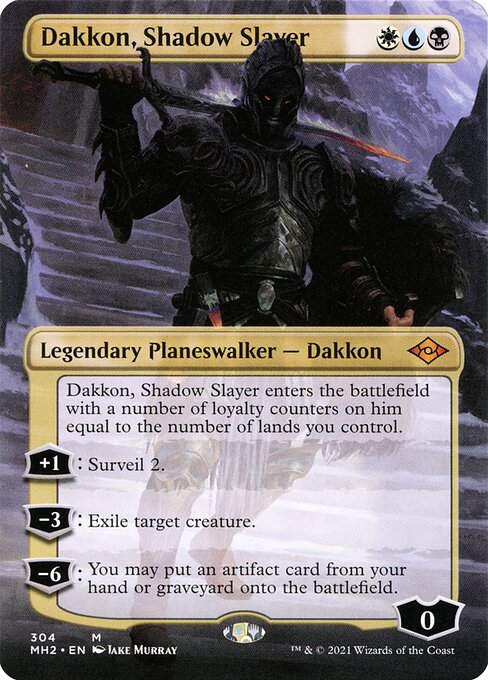 Dakkon, Shadow Slayer - Modern Horizons 2 - 304