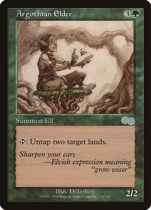 Argothian Elder - Urza's Saga - 233
