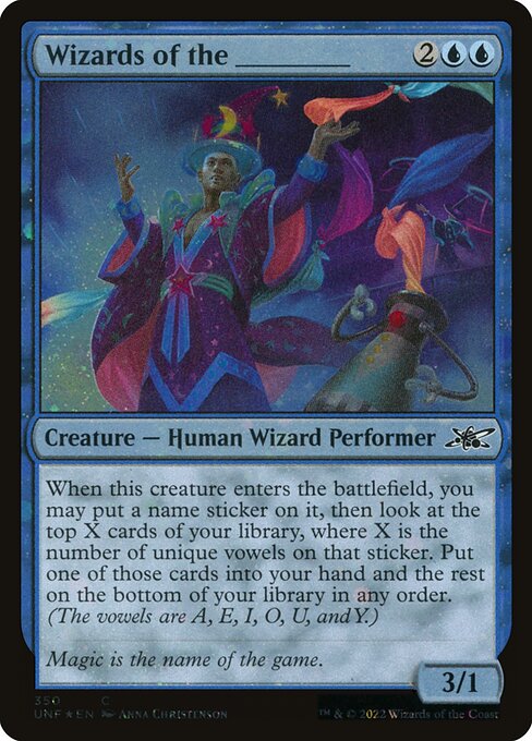 Wizards of the _____ - Unfinity - 350
