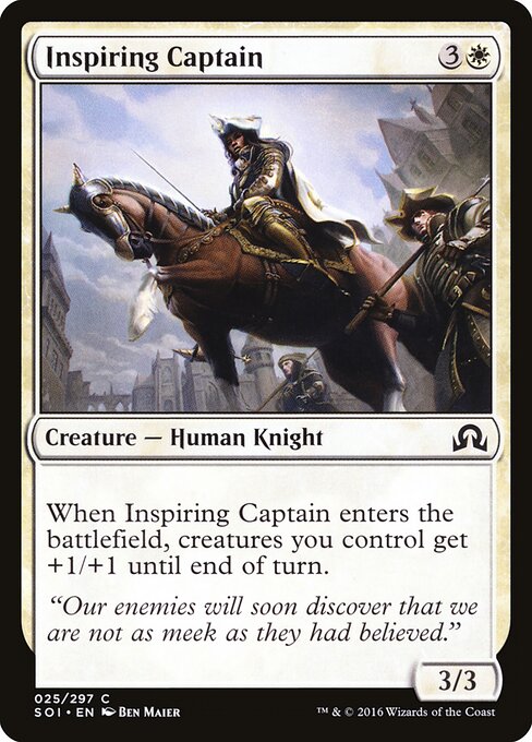 Inspiring Captain - Shadows over Innistrad - 25