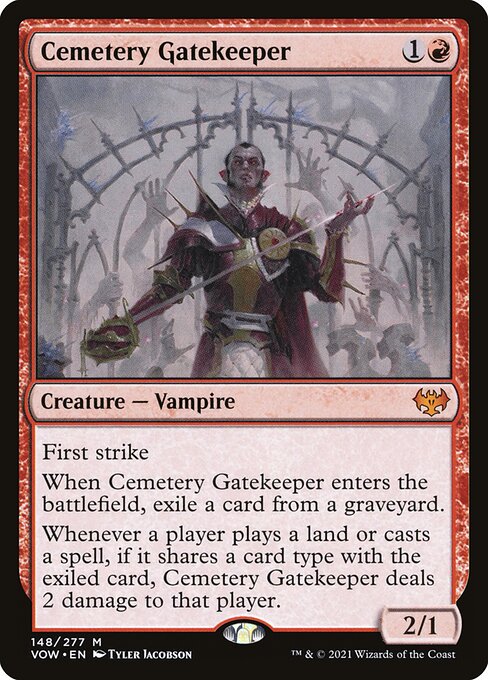 Cemetery Gatekeeper - Innistrad: Crimson Vow - 148