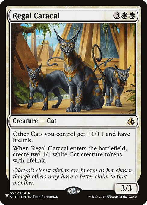 Regal Caracal - The List - AKH-24