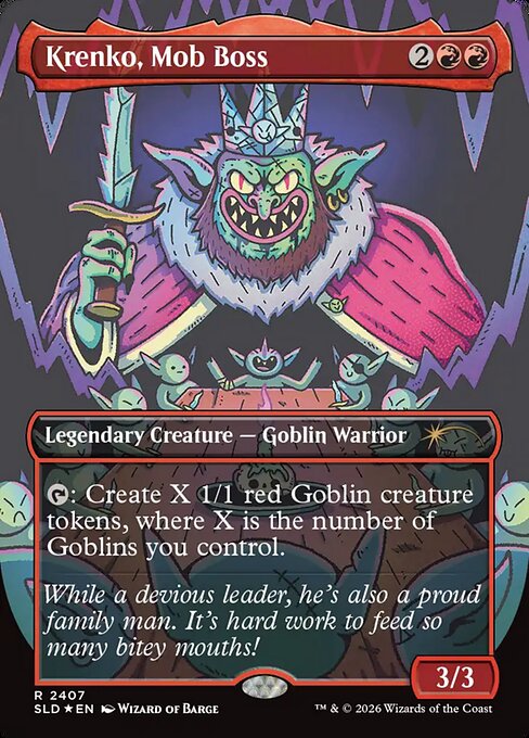 Krenko, Mob Boss - Secret Lair Drop - 2407