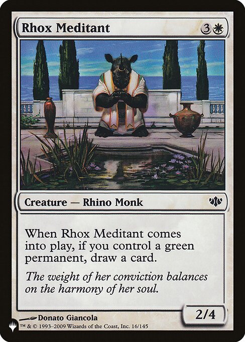 Rhox Meditant - The List - CON-16