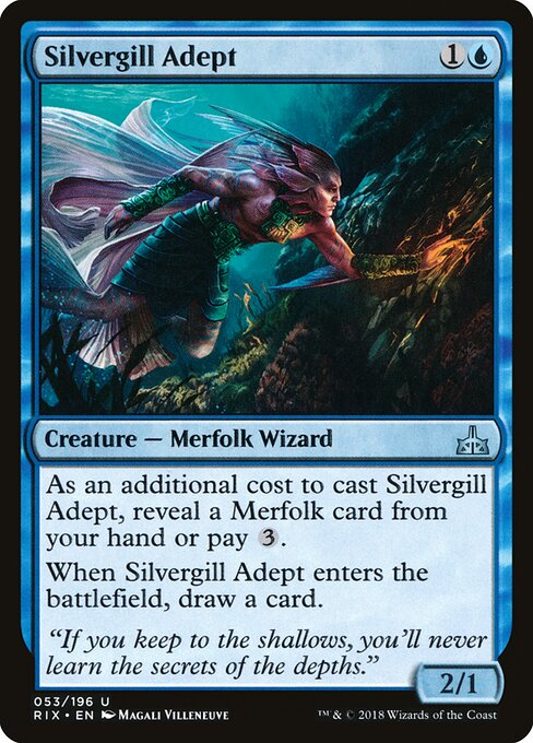 Silvergill Adept - Rivals of Ixalan - 53