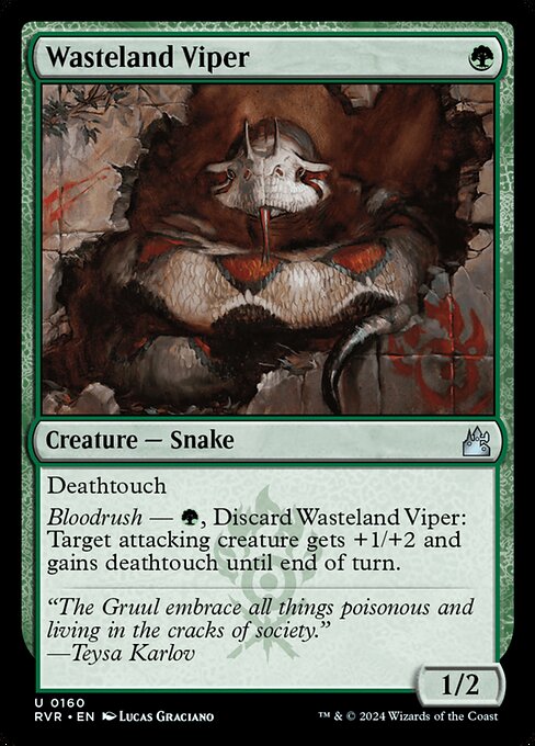 Wasteland Viper - Ravnica Remastered - 160