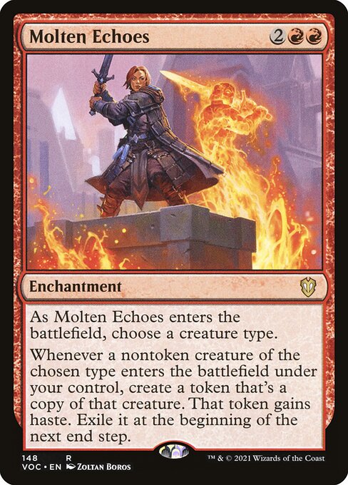 Molten Echoes - Crimson Vow Commander - 148