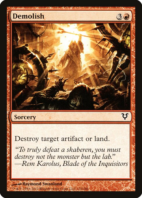 Demolish - Avacyn Restored - 132