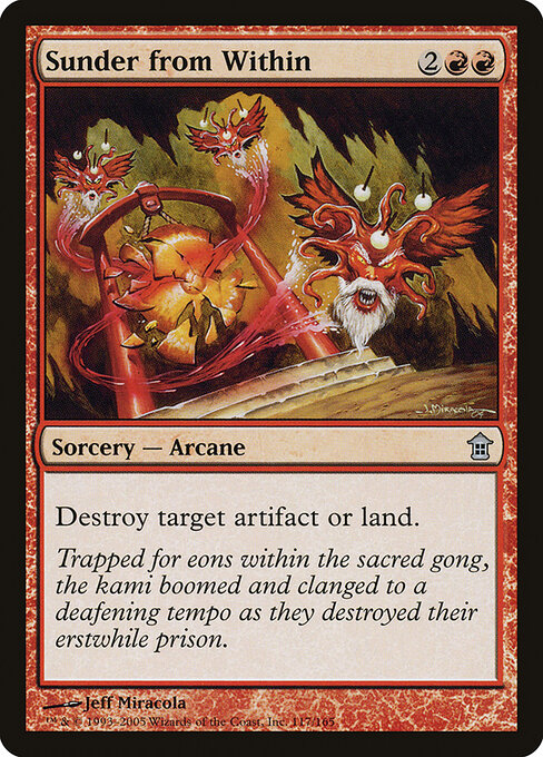 Sunder from Within - Saviors of Kamigawa - 117