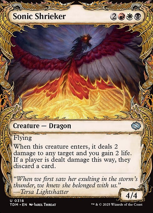 Sonic Shrieker - Tarkir: Dragonstorm - 318