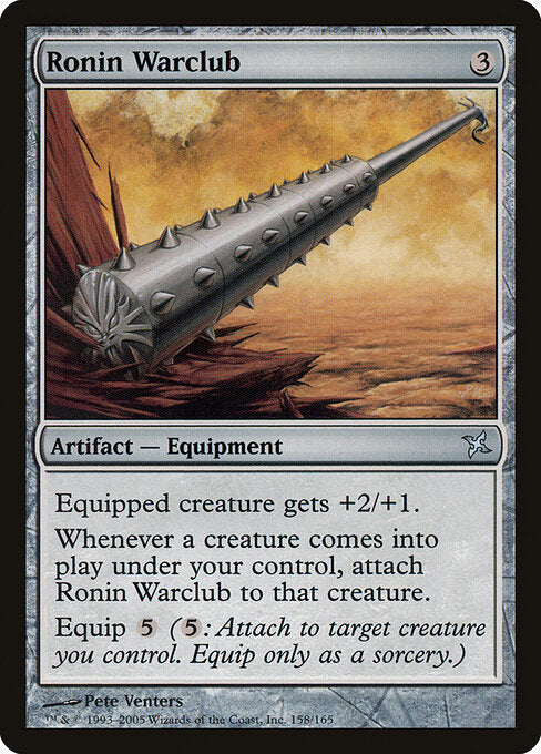 Ronin Warclub - Betrayers of Kamigawa - 158