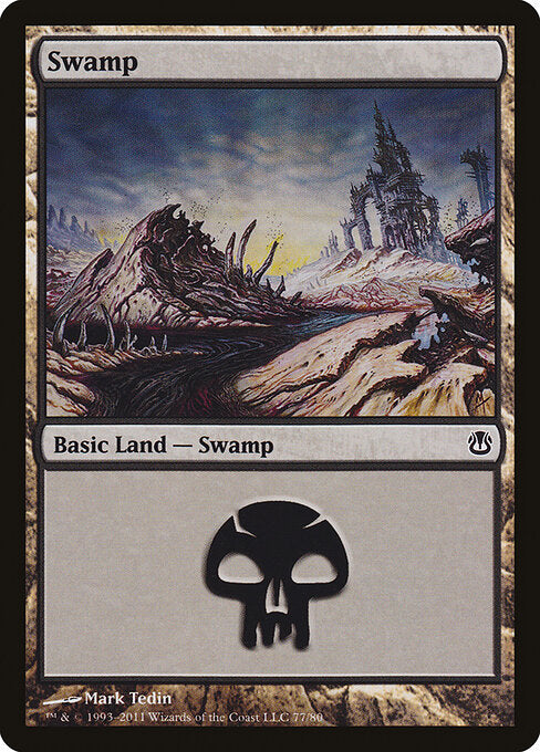 Swamp - Duel Decks: Ajani vs. Nicol Bolas - 77