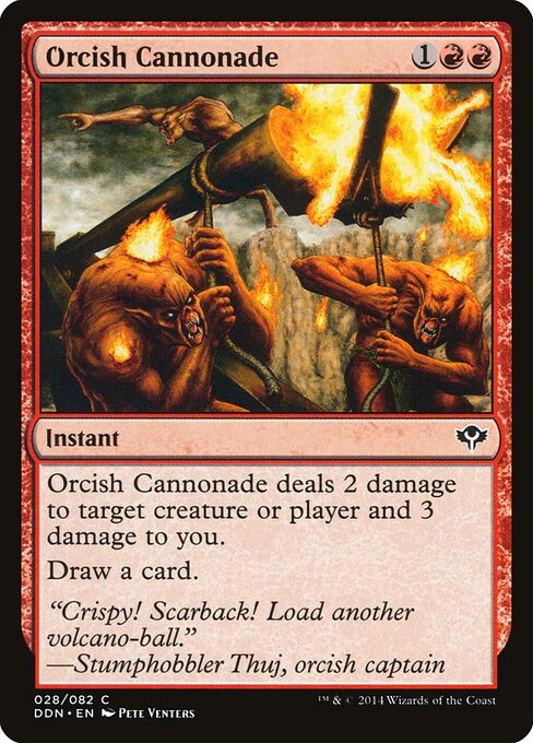 Orcish Cannonade - Duel Decks: Speed vs. Cunning - 28