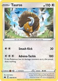 Tauros - SWSH: Crown Zenith - 106/159