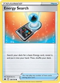 Energy Search - SWSH: Crown Zenith - 128/159
