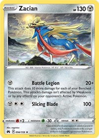 Zacian - SWSH: Crown Zenith - 094/159