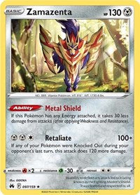 Zamazenta - SWSH: Crown Zenith - 097/159