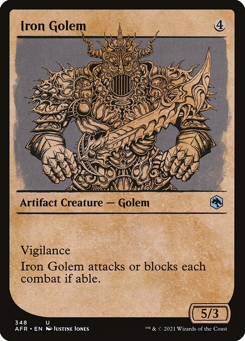 Iron Golem - Adventures in the Forgotten Realms - 348