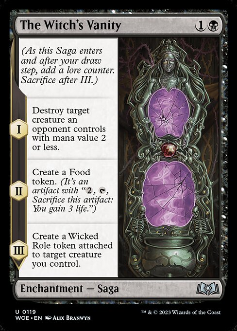 The Witch's Vanity - Wilds of Eldraine - 119
