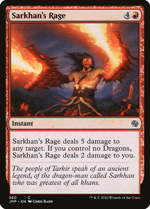 Sarkhan's Rage - Jumpstart - 360