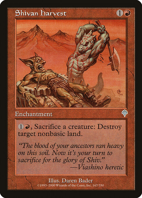Shivan Harvest - Invasion - 167