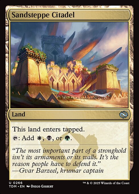 Sandsteppe Citadel - Tarkir: Dragonstorm - 266