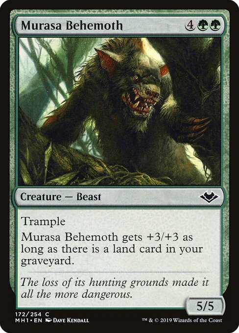 Murasa Behemoth - Modern Horizons - 172