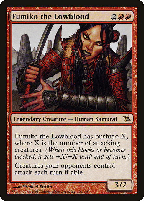 Fumiko the Lowblood - Betrayers of Kamigawa - 104