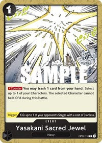 Yasakani Sacred Jewel - Paramount War - OP02-118