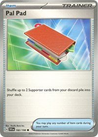 Pal Pad - SV01: Scarlet & Violet Base Set - 182/198