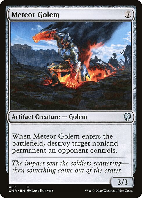 Meteor Golem - Commander Legends - 467