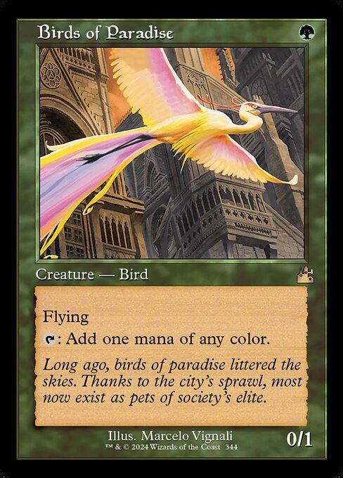 Birds of Paradise - Ravnica Remastered - 344