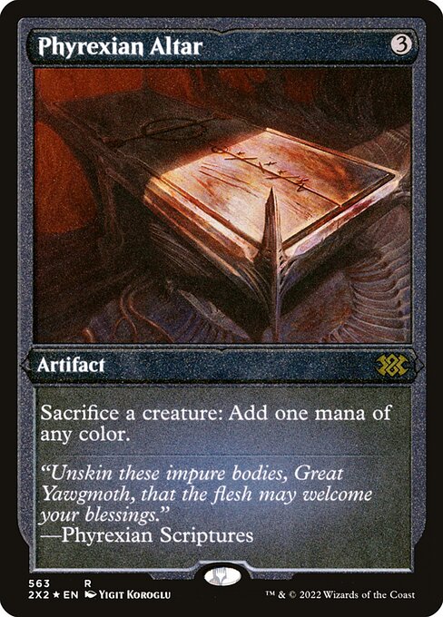 Phyrexian Altar - Double Masters 2022 - 563