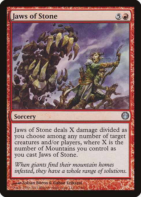 Jaws of Stone - Duel Decks: Knights vs. Dragons - 77