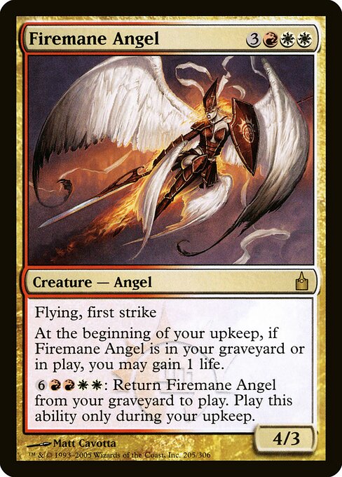 Firemane Angel - Ravnica: City of Guilds - 205
