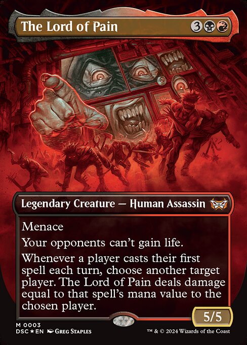 The Lord of Pain - Duskmourn: House of Horror Commander - 3