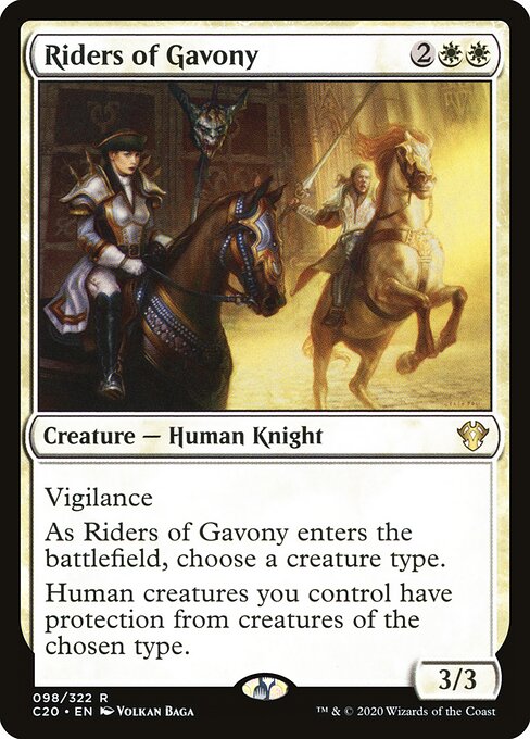 Riders of Gavony - Commander 2020 - 98