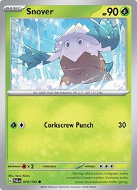 Snover - SV02: Paldea Evolved - 010/193