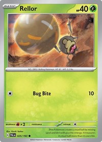Rellor - 025/193 - SV02: Paldea Evolved - 025/193