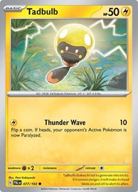 Tadbulb - 077/193 - SV02: Paldea Evolved - 077/193