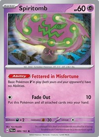 Spiritomb - SV02: Paldea Evolved - 089/193