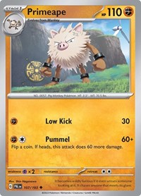 Primeape - SV02: Paldea Evolved - 107/193