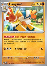 Hariyama - SV02: Paldea Evolved - 113/193