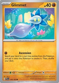 Glimmet - 124/193 - SV02: Paldea Evolved - 124/193